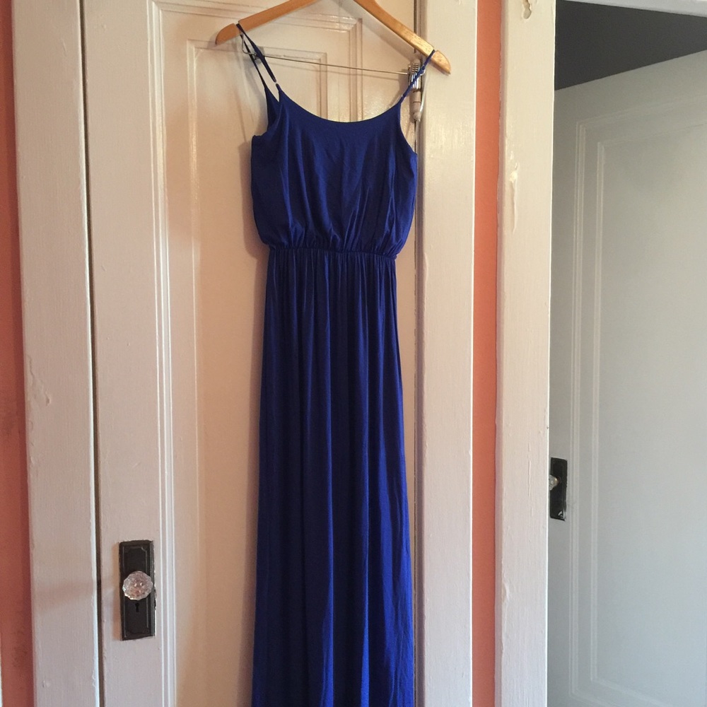 Strapless maxi dress